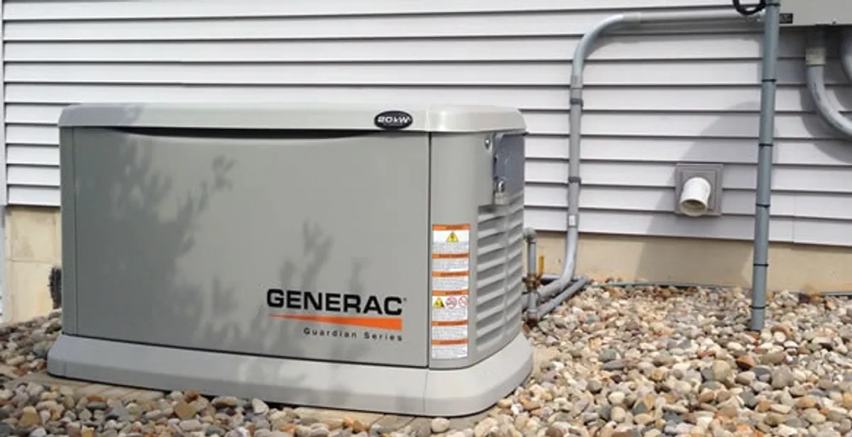 generator installation service featuring outdoor standby generator setup by licensed electricians in Indianapolis, IN